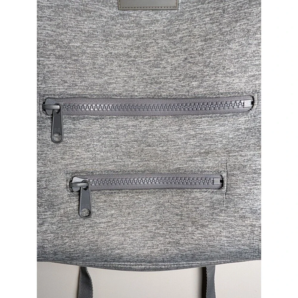 Dagne Dover Indi Neoprene Diaper Backpack Bag - Heather Grey Large Baby Travel
